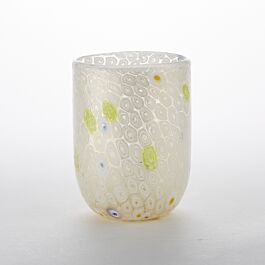 Murrine Glass Tumbler Daisy
