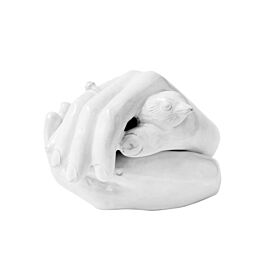 Serena Bird Box with White Ring