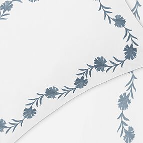 Matouk Daphne Hazy Blue Bed Collection