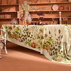 French Delices D'Automne Potiron Tablecloth