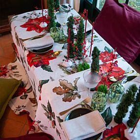Italian Etoile Tablecloth & Runner