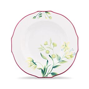 Ginori Florenza Verde Acanto Soup Plate