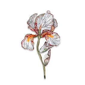 Artisan Brooch Pin Benton Iris
