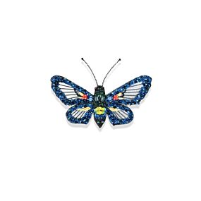 Artisan Brooch Pin Cocytia Clearwing