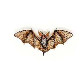Artisan Brooch Pin Long Eared Bat