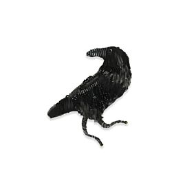 Artisan Brooch Pin Raven