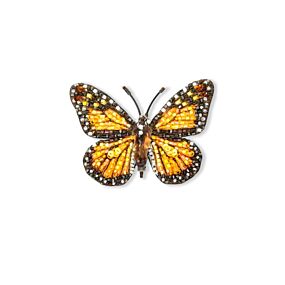 Artisan Brooch Pin Wanderer Monarch