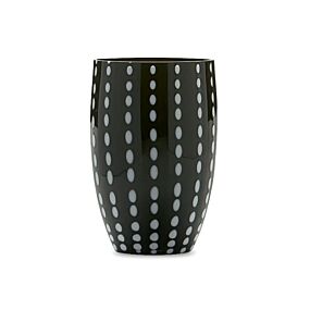Artisan Glass Perle Tumbler Black