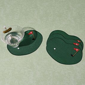 Cocktail Napkin Set/4 Golf