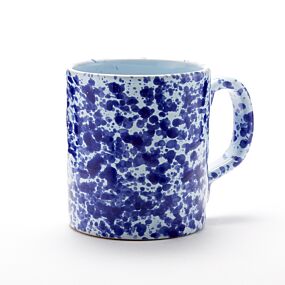 Fasano Blue Mug - Approx.4"Dx4"H