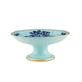 Ginori Oriente Italiano Iris Gold Rim Fruit Holder