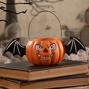 Halloween Bucket Scary Batty Jack