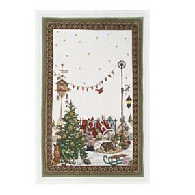 Italian Natalis Sleigh Towel