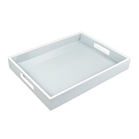 Lacquer Cool Gray Reiko Tray