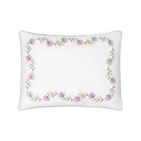 Matouk Daphne Lilac Boudoir Sham 12x16"