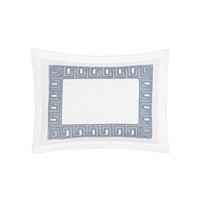 Matouk Ophelia Indigo Boudoir Sham - 12x16"/2"Flange