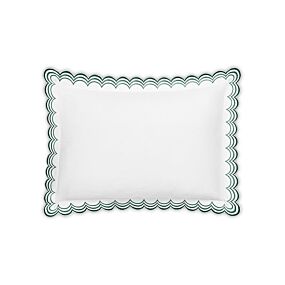 Matouk Stella Green Boudoir Sham