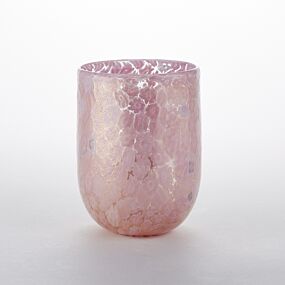 Murrine Glass Tumbler Pink & Daisy