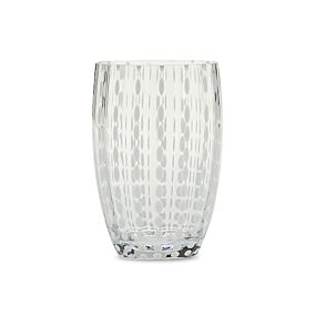 Artisan Glass Perle Tumbler Clear