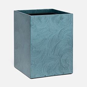 Pigeon & Poodle Navagio Topaz Wastebasket