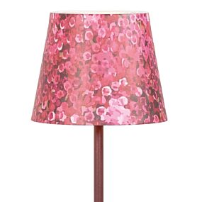 Poldina Pink Hydrangea Lamp Shade Cover