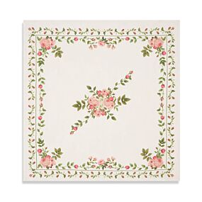Summerill & Bishop Rose Trellis Napkin